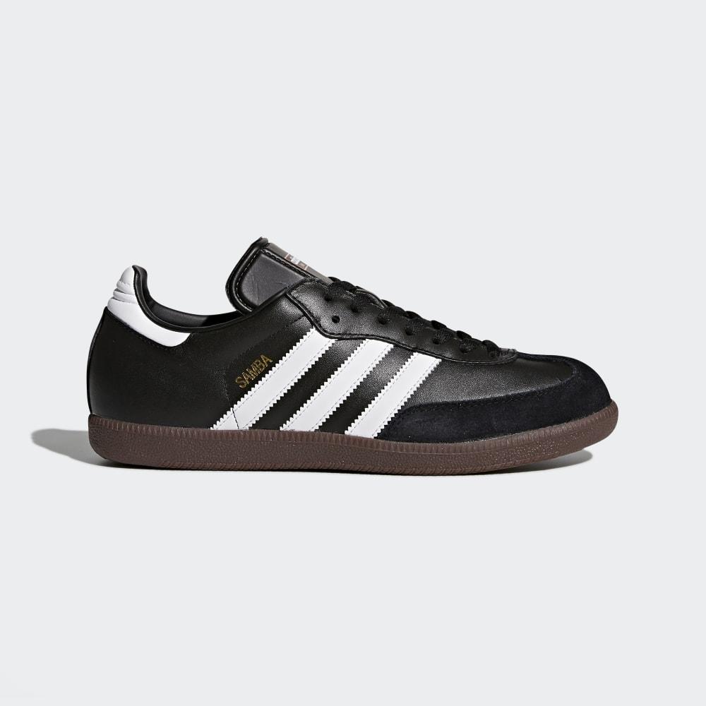 Adidasi Fotbal Adidas Samba Piele Barbati Romania - Negrii/Albi 19000